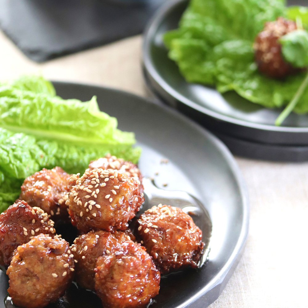 肉団子の黒酢あん