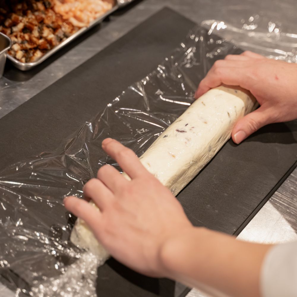 ナッツとドライフルーツのチーズテリーヌ