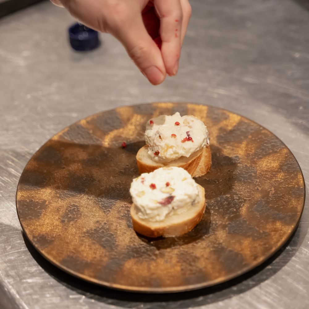 ナッツとドライフルーツのチーズテリーヌ