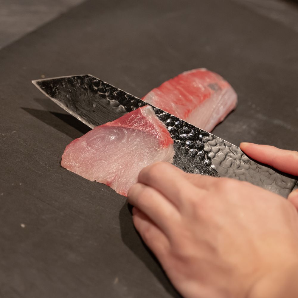 鰤のハーブマリネ