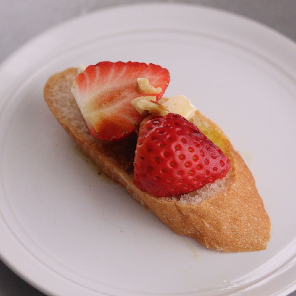 いちごのタルティーヌ