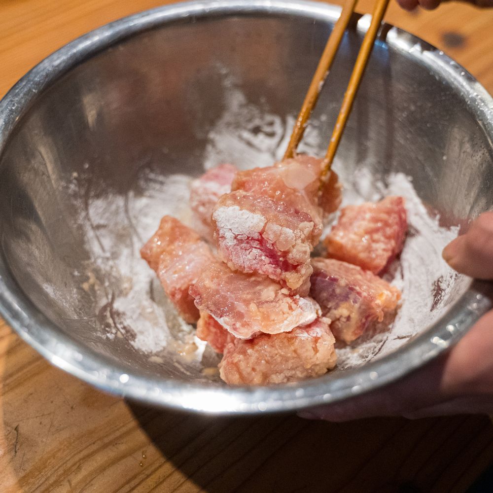 白身魚のザンギ
