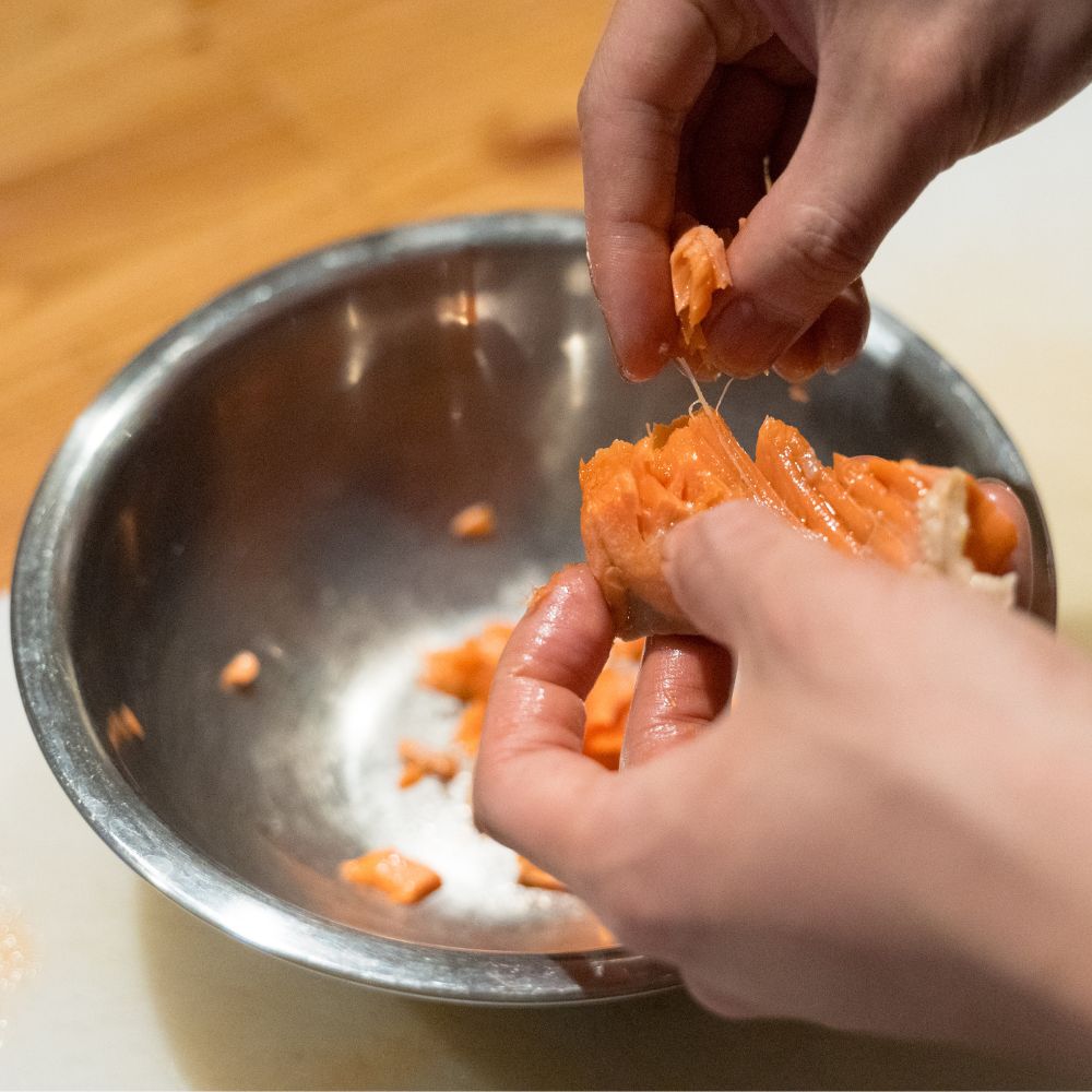 ジャガイモと酒粕のポテトサラダ