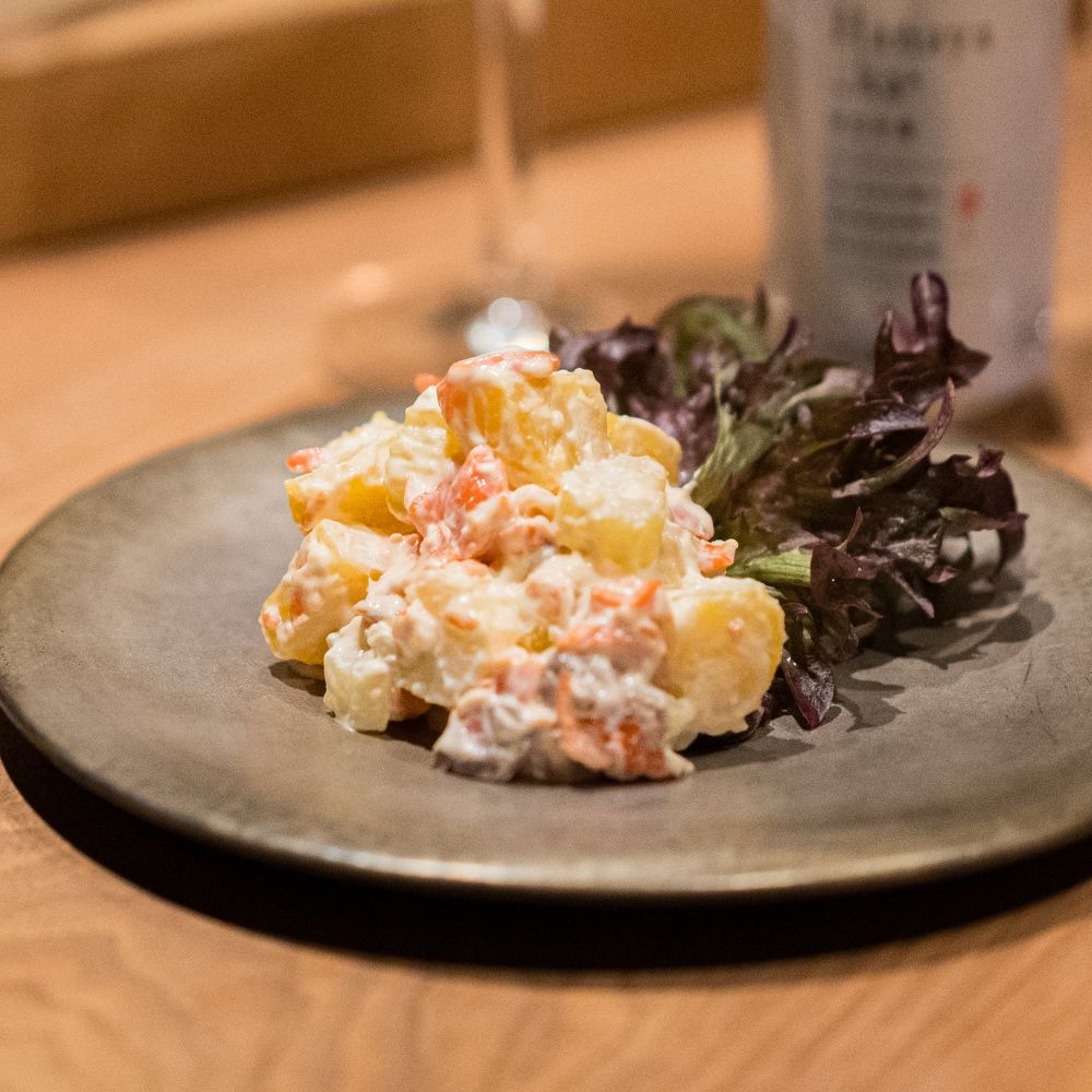 ジャガイモと酒粕のポテトサラダ