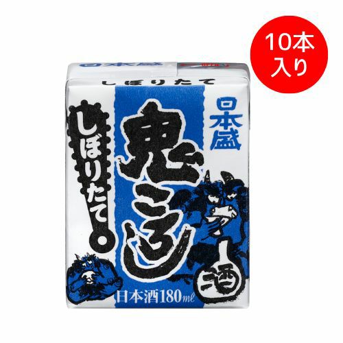 ころころ 鬼ころし しぼりたて180ml 【10本入】｜ SAKARI online（日本盛）