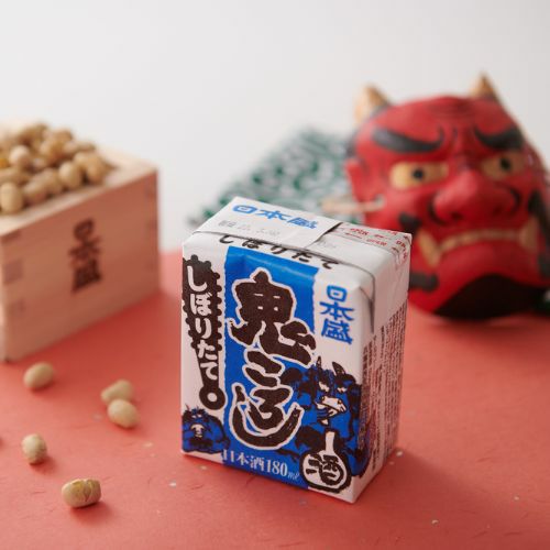 鬼ころし しぼりたて180ml 【10本入】｜ SAKARI online（日本盛）