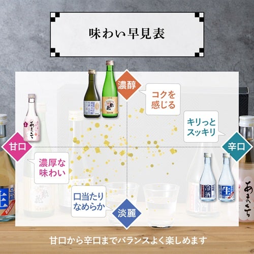 日本酒飲み比べ 300ml×5本セット